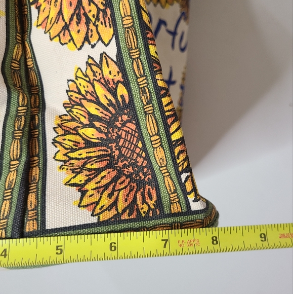 Brighton Yellow Sunflower Tote Bag "Something Wonderful Is About To Happen" - Picture 13 of 16
